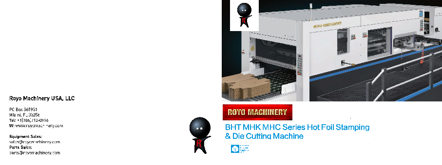 Automatic Die Cutters: Automatic Die Cutters can meet the requirements of a post-press marketplace. These machines have the ability to register foiling and die-cutting processes in one pass, which traditional machines are unlikely to deliver. This equipment is capable of improving productivity and reducing labor costs - without any reduction in efficiency or quality. Perfect to do foil stamping and die-cutting in one seamless operation.