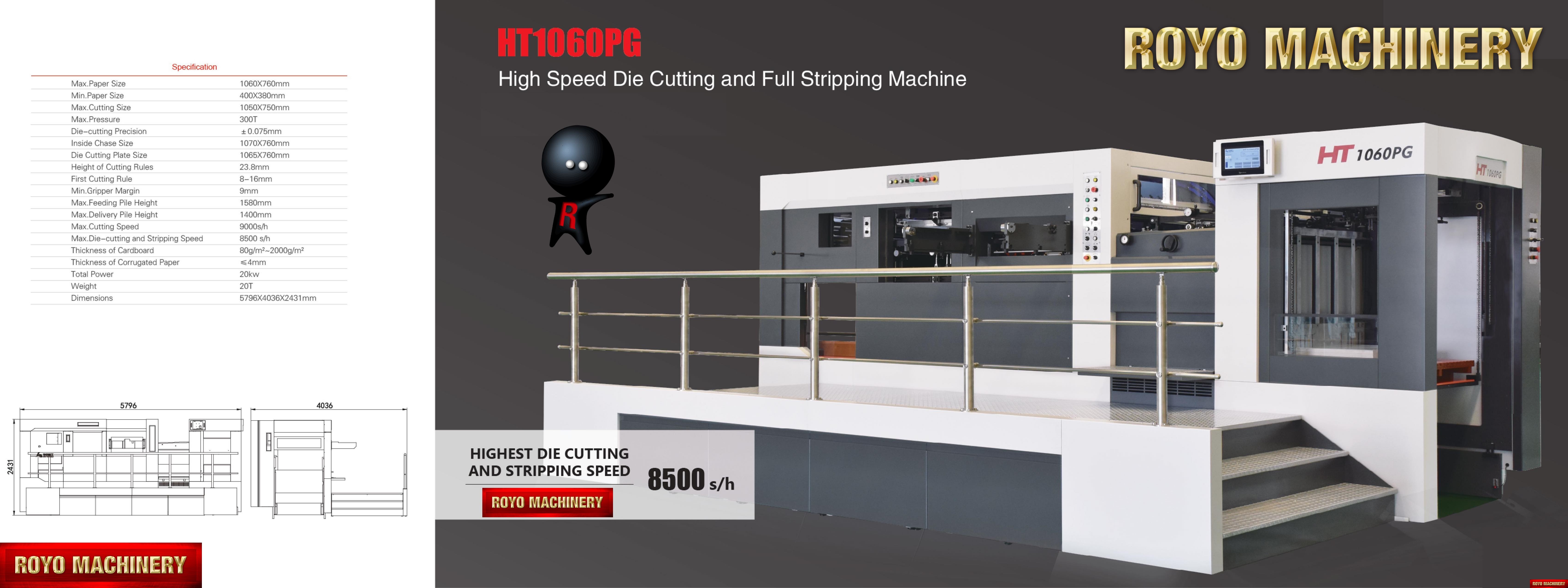 Royo Machinery RHT-1060PG