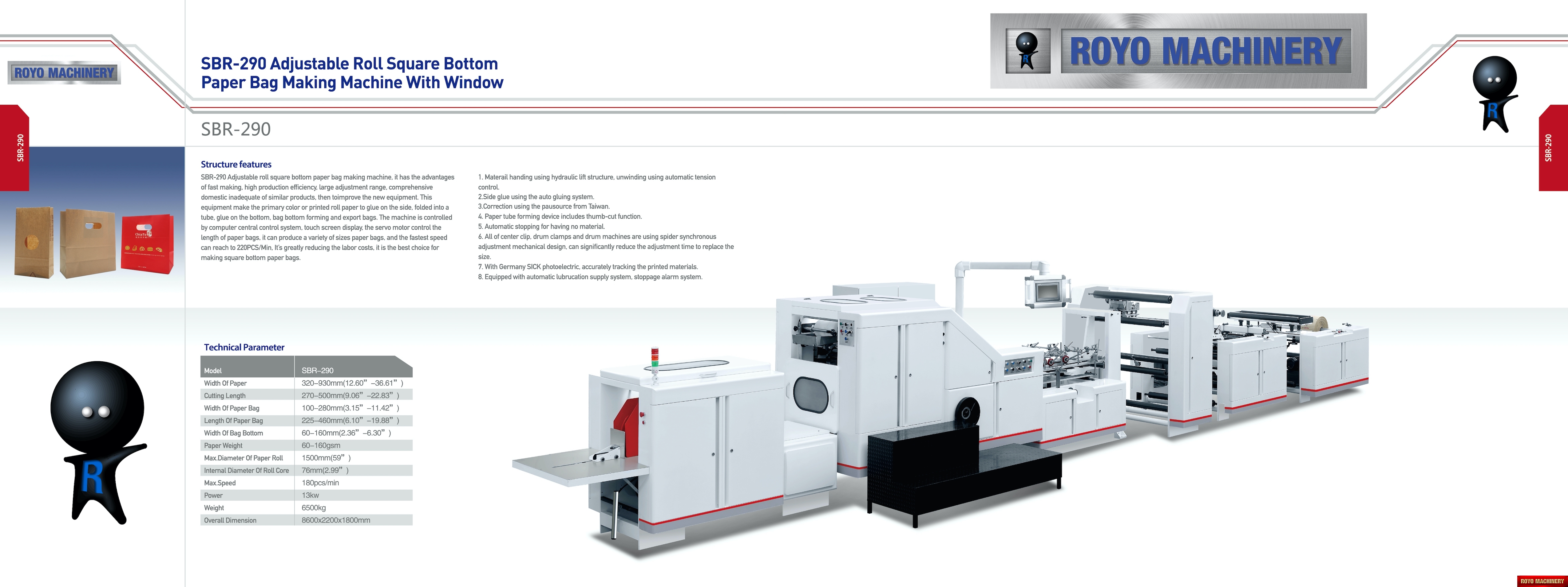 Royo Machinery RSBR-290